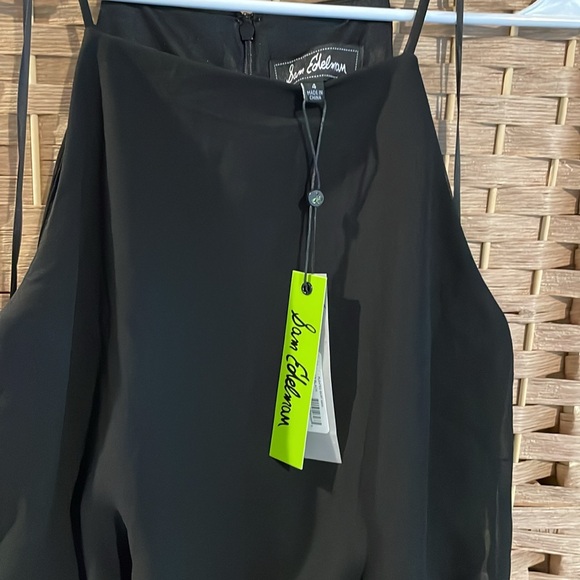 Sam Edelman Black Pleated Skirt Maxi Dress 4 - Picture 2 of 12